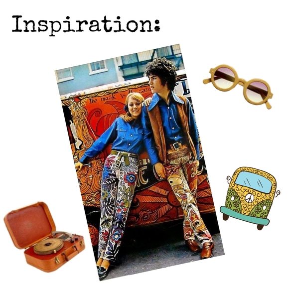 Vintage Inspired Print Corduroy Blazer - Picture 8 of 8